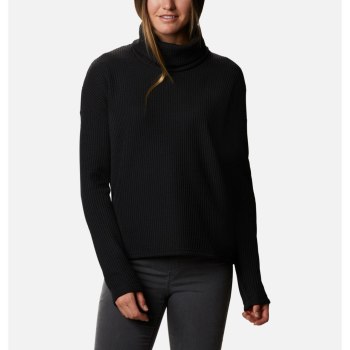 Columbia Ženske Puloveri - Chillin Fleece Crne | UEIW-53492